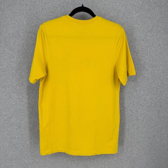 Nike Mens Festival Photo Tee Size M Yellow Mind Eye Air Swoosh Futura Logo EUC - Picture 3 of 10
